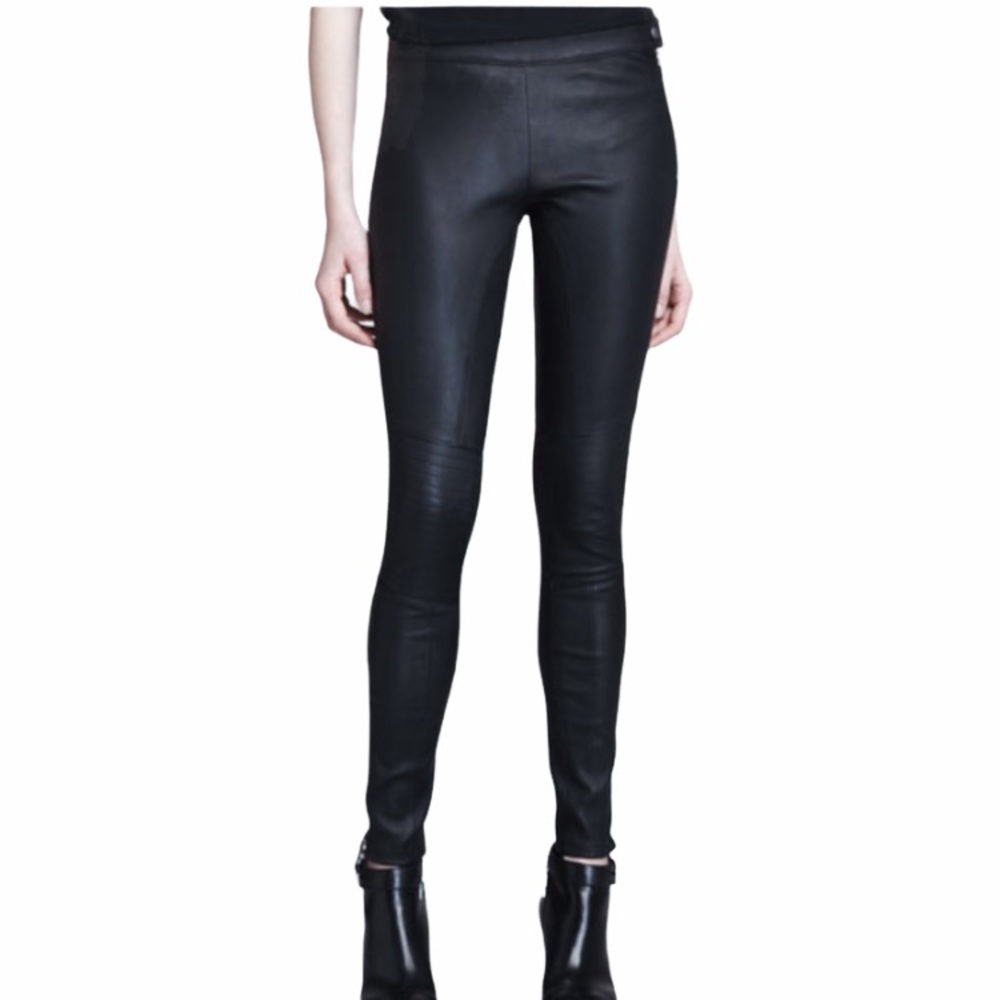 Rachel Zoe | Hi-Rise Skinny Faux Leather Pants